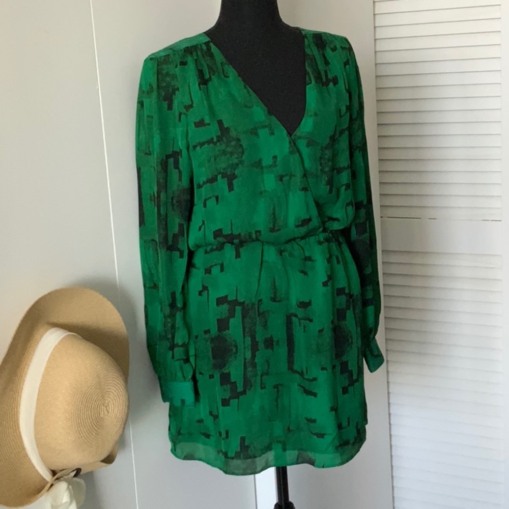 Parker 100% silk dress